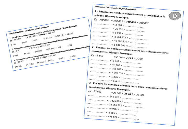 Exercices Nombres Décimaux Cm1 Avec Correction Les nombres décimaux - Chez Monsieur Paul