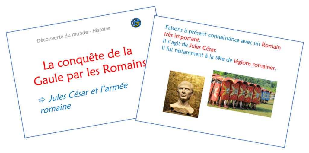 La conquête de la Gaule par les Romains - Chez Monsieur Paul