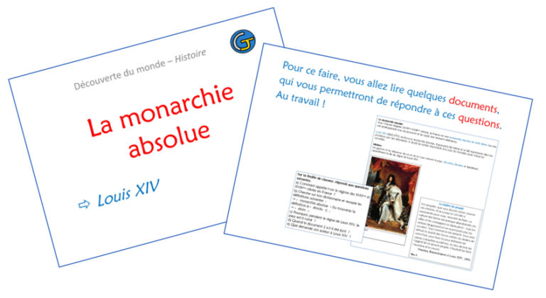La monarchie absolue - Chez Monsieur Paul