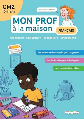 Mon prof à la maison – Français CM2