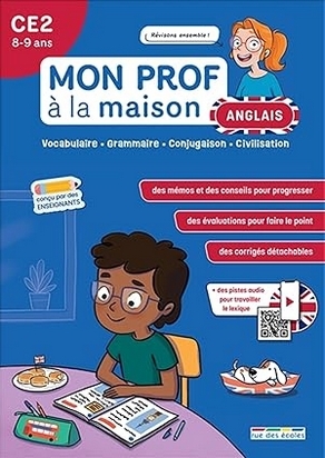 Fichier parascolaire - Mon prof à la maison - Anglais CE2