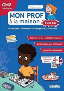Fichier parascolaire - Mon prof à la maison - Anglais CM2